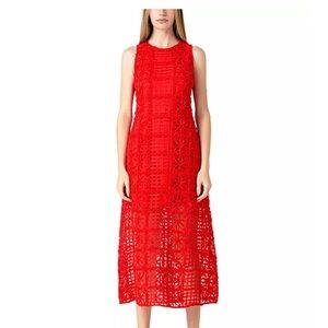 Endless Rose - Textured Maxi Dress Medium